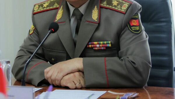 Генерал-майор Вооруженных сил КР. Архивное фото - Sputnik Кыргызстан