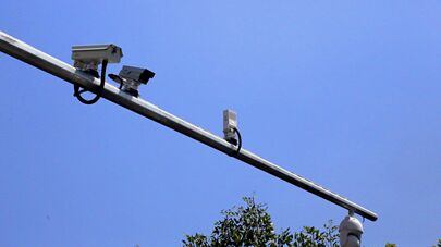 Установка камер фото-видео фиксации в рамках проекта "Безопасный город" в Оше