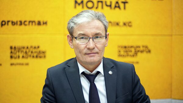 Заместитель министра науки, высшего образования и инноваций Нурлан Омуров. Архивное фото - Sputnik Кыргызстан