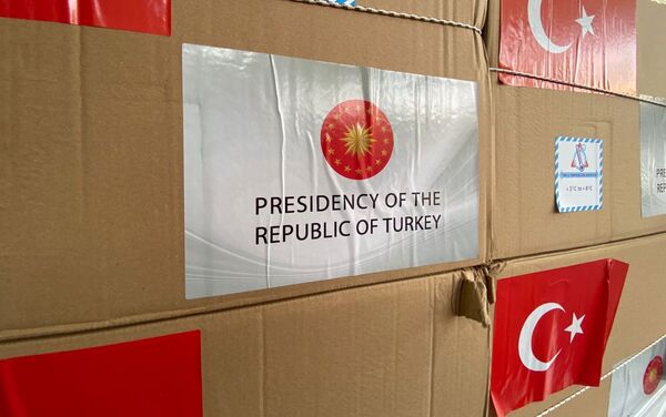 Это гуманитарная помощь Турции в рамках двустороннего соглашения - Sputnik Кыргызстан