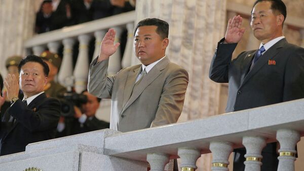 Глава Северной Кореи Ким Чен Ын - Sputnik Кыргызстан