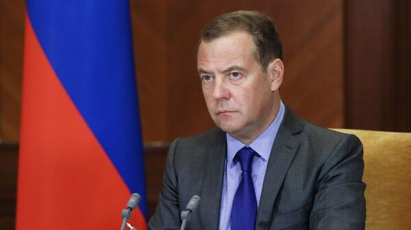 Заместитель руководителя Совета безопасности РФ Дмитрий Медведев. Архивное фото - Sputnik Кыргызстан