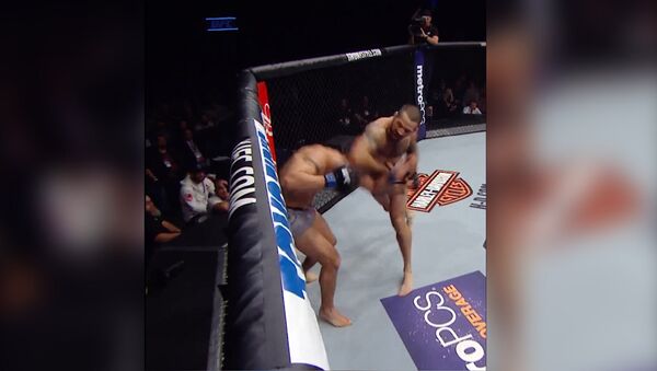 Топ-5 нокаутов в UFC после ударов локтем — видео - Sputnik Кыргызстан