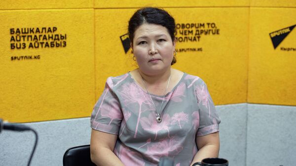 Статистика боюнча улуттук комитеттин өкүлү Назира Дөөткулова - Sputnik Кыргызстан
