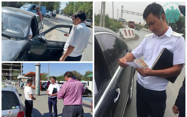 Рейды проводят налоговики и сотрудники Главного управления обеспечения безопасности дорожного движения - Sputnik Кыргызстан