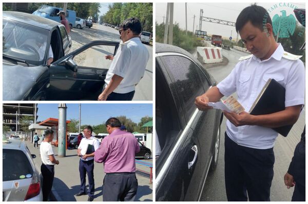 Рейды проводят налоговики и сотрудники Главного управления обеспечения безопасности дорожного движения - Sputnik Кыргызстан