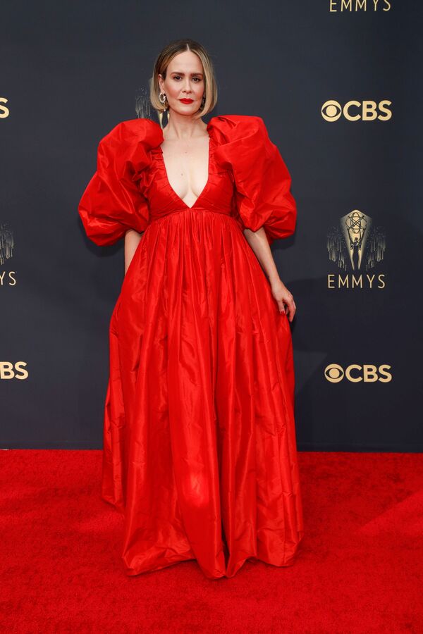 Актриса Сара Полсон на красной дорожке 73-й церемонии вручения премии Эмми в Лос-Анджелесе, Калифорния  - Sputnik Кыргызстан