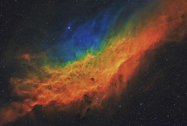 Снимок California Dreamin' NGC 1499 британского фотографа Terry Hancock, ставший победителем в категории Stars and Nebulae конкурса Royal Observatory’s Astronomy Photographer of the Year 13 - Sputnik Кыргызстан