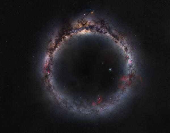 Снимок The Milky Ring китайского фотографа Zhong Wu, ставший победителем в категории Galaxies конкурса Royal Observatory’s Astronomy Photographer of the Year 13 - Sputnik Кыргызстан