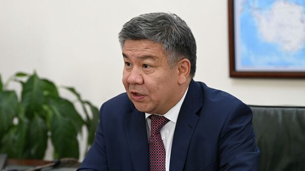 Министр инвестиций КР Алмамбет Шыкмаматов - Sputnik Кыргызстан