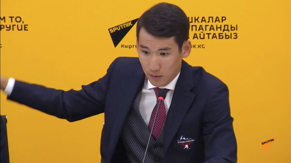 Это не я кричал — замглавы Международной федерации хоккея из КР. Видео - Sputnik Кыргызстан