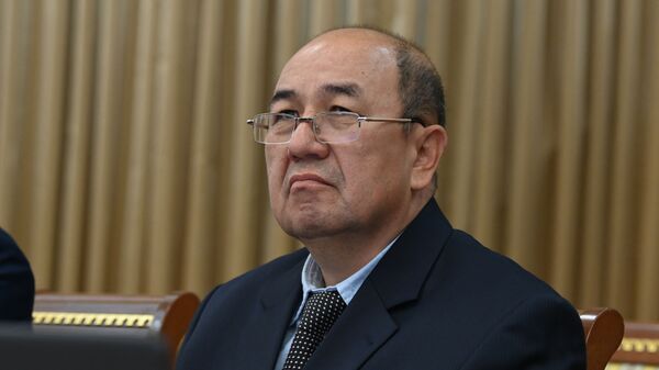 Председатель НБКР Кубанычбек Боконтаев. Архивное фото - Sputnik Кыргызстан