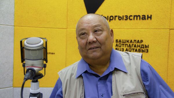 Президент Географического общества КР, профессор Саламат Аламанов - Sputnik Кыргызстан