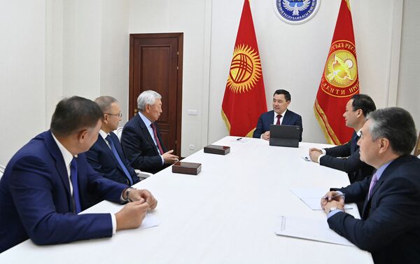 Жапаров отметил, что в связи с 30-летием независимости двух стран в Бишкеке проходят Дни культуры Казахстана - Sputnik Кыргызстан