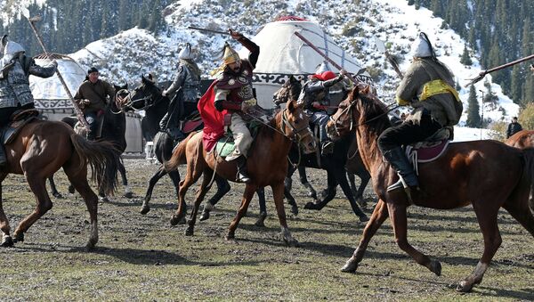 Жети-Өгүз районунда элдик баатыр Бирназар бийдин 300 жылдыгы - Sputnik Кыргызстан