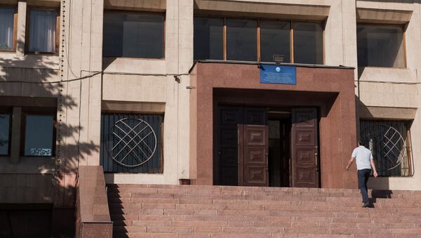 Здание представительства правительства Кыргызстана в Иссык-Кульской области. Архивное фото - Sputnik Кыргызстан