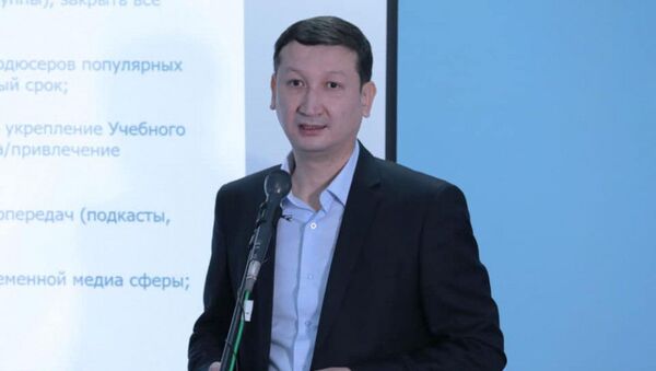 Председатель Соцфонда КР Бактияр Алиев - Sputnik Кыргызстан
