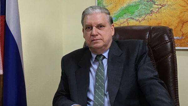 Генеральный консул России в Оше Андрей Бибишев - Sputnik Кыргызстан