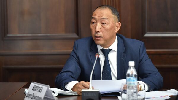 Министр энергетики и промышленности КР Доскул Бекмурзаев - Sputnik Кыргызстан