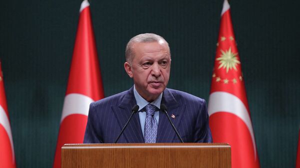 Президент Турции Реджеп Тайип Эрдоган - Sputnik Кыргызстан