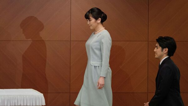 Японская принцесса Мако и ее муж Кей Комуро - Sputnik Кыргызстан