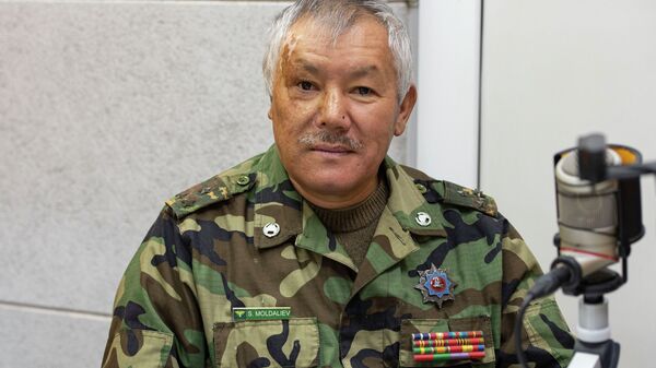 Председатель Республиканского комитета военнослужащих Баткенских событий Сатыбек Молдалиев - Sputnik Кыргызстан
