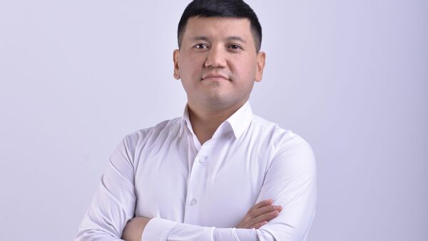 Кандидат в депутаты ЖК от партии Ыйман Нуру Темирлан Бекботоев - Sputnik Кыргызстан
