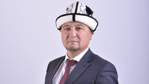 Кандидат в депутаты ЖК от партии Ыйман Нуру Жолдубай Сагынбаев - Sputnik Кыргызстан