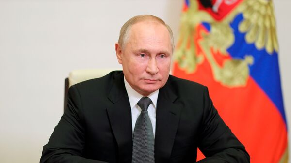 Президент России Владимир Путин . Архивное фото - Sputnik Кыргызстан