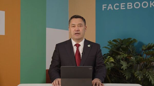 Садыр Жапаров выступил в студии Facebook — видео - Sputnik Кыргызстан