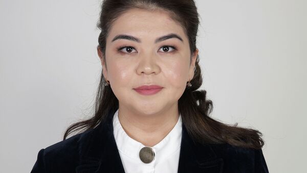 Кандидат в депутаты ЖК от партии Альянс Нилуфар Алимжанова - Sputnik Кыргызстан