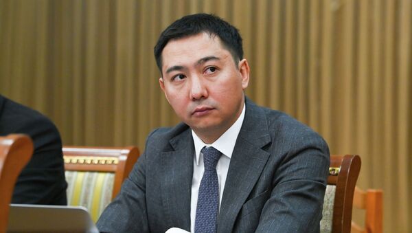 Маданият, маалымат, спорт жана жаштар саясаты министри Азамат Жаманкулов - Sputnik Кыргызстан