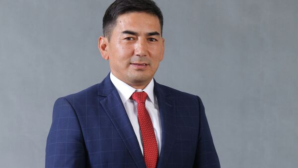 Кандидат в депутаты ЖК от партии Ынтымак Тагайбек Бакасов - Sputnik Кыргызстан