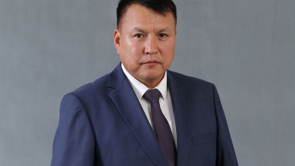 Кандидат в депутаты ЖК от партии Ынтымак Тимур Калмурзаев - Sputnik Кыргызстан