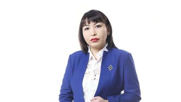 Кандидат в депутаты ЖК от партии Ата Мекен Неллифар Газиева - Sputnik Кыргызстан