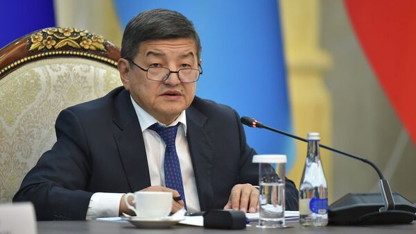 Председатель кабинета министров Кыргызской Республики Акылбек Жапаров - Sputnik Кыргызстан