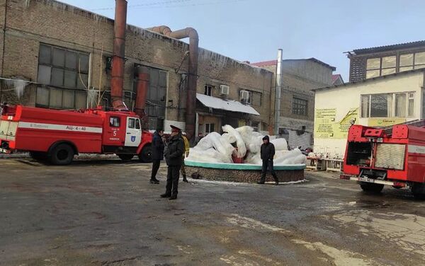 Пожар на заводе по производству пластиковых изделий Ак Тилек локализован - Sputnik Кыргызстан