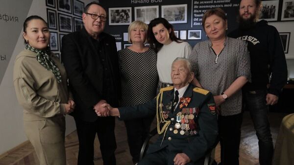 Съемки документального фильма Моя война в Бишкеке - Sputnik Кыргызстан