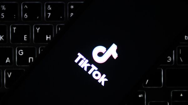  TikTok социалдык тармагынын логотиби. Архив - Sputnik Кыргызстан