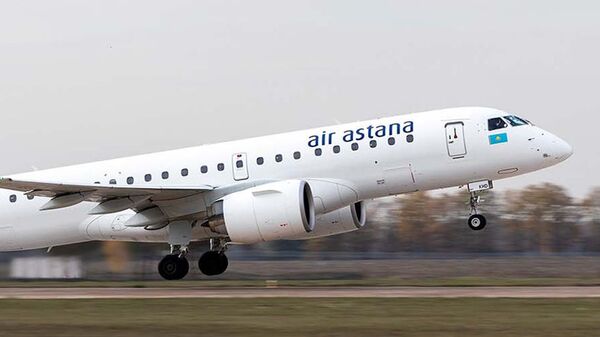 Самолет авиакомпании Air Astana. Архивное фото - Sputnik Кыргызстан