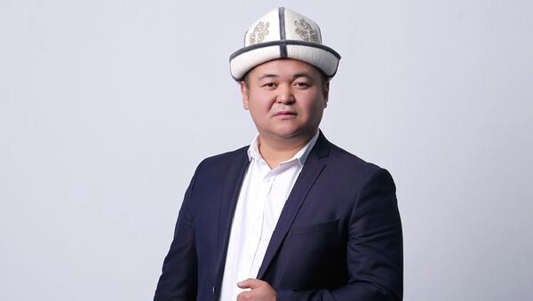 Кандидат в депутаты ЖК от партии Азаттык Максат Кулуев - Sputnik Кыргызстан