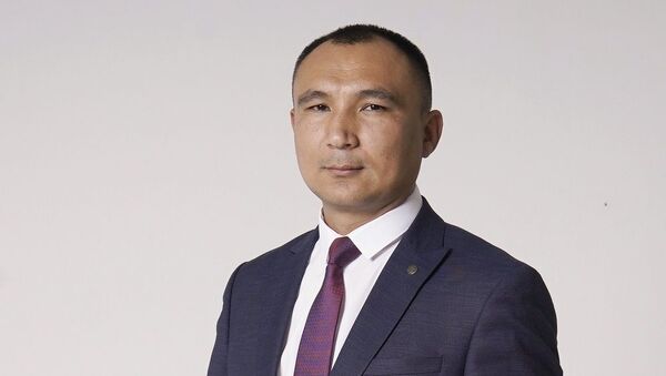 Кандидат в депутаты ЖК от партии Азаттык Жаныбек Ураимов - Sputnik Кыргызстан