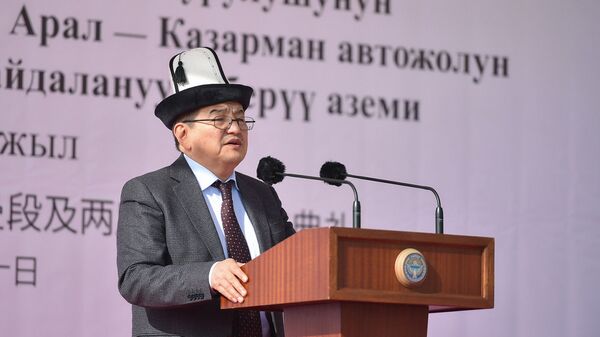 Министрлер кабинетинин төрагасы Акылбек Жапаров. Архив - Sputnik Кыргызстан