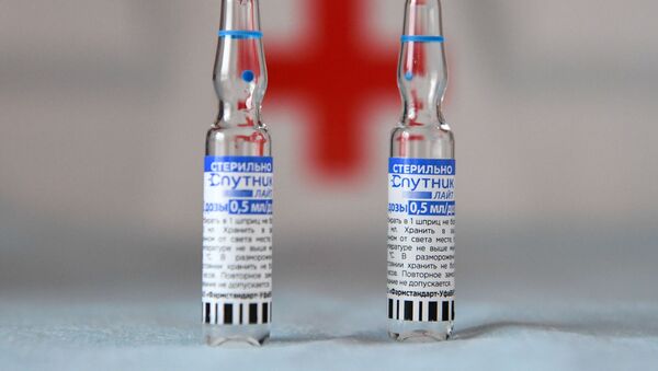 Ампулы с вакциной Спутник Лайт против короновирусной инфекции. Архивное фото - Sputnik Кыргызстан