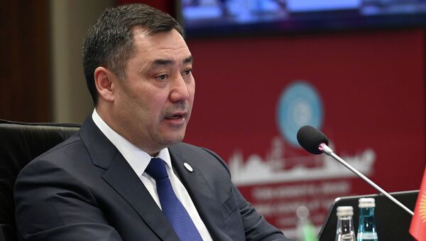 Президента Садыр Жапаров в Стамбуле - Sputnik Кыргызстан