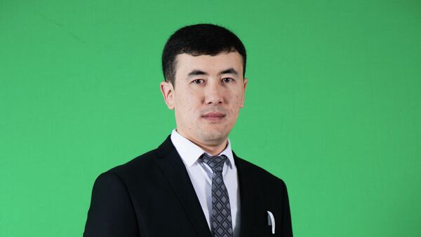 Кандидат в депутаты ЖК от партии Бутун Кыргызстан Нуржан Абылкасымов - Sputnik Кыргызстан