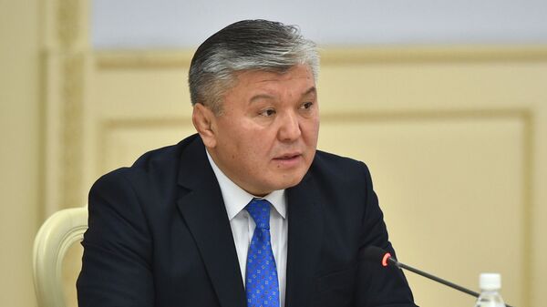 Первый заместитель председателя кабинета министров КР Арзыбек Кожошев. Архивное фото - Sputnik Кыргызстан