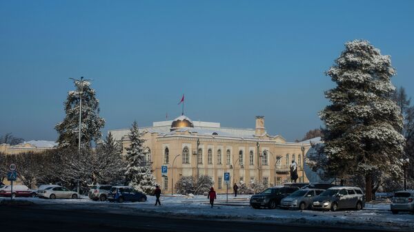 Бишкек после сильного снегопада. Архивное фото - Sputnik Кыргызстан