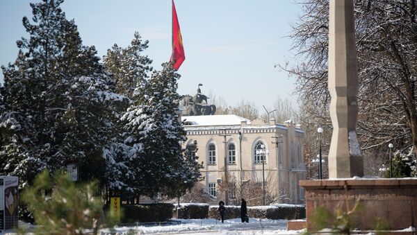 Бишкек после сильного снегопада - Sputnik Кыргызстан