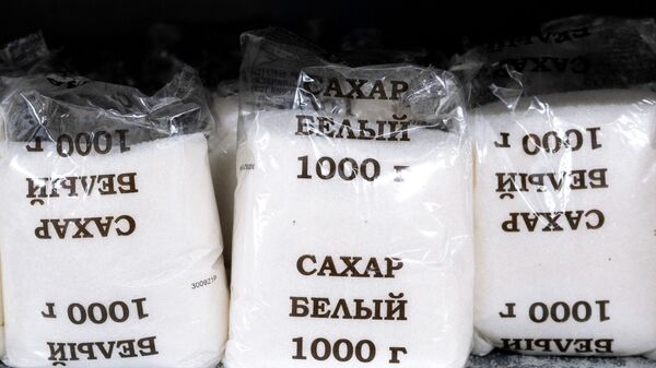 Сахар на полке магазина. Архивное фото - Sputnik Кыргызстан